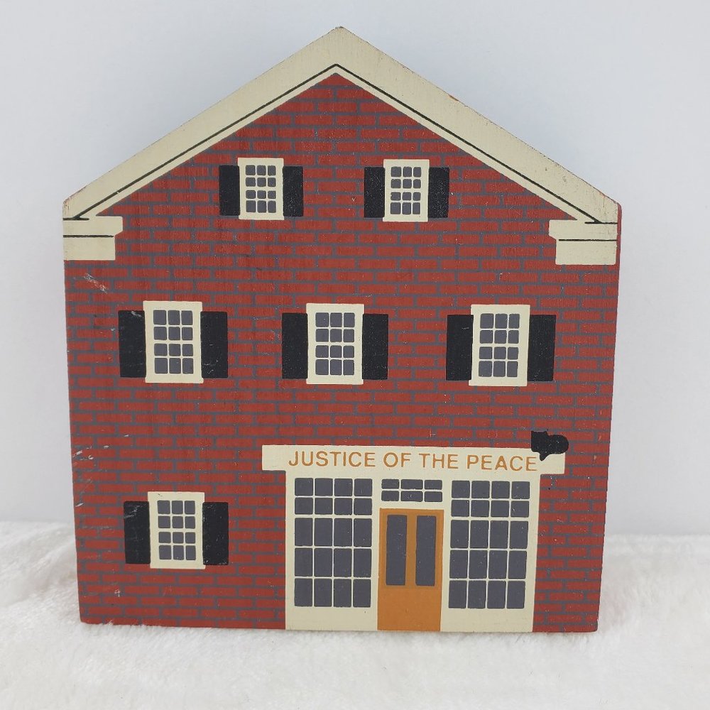 Cats Meow VTG 1989 Justice of the Peace